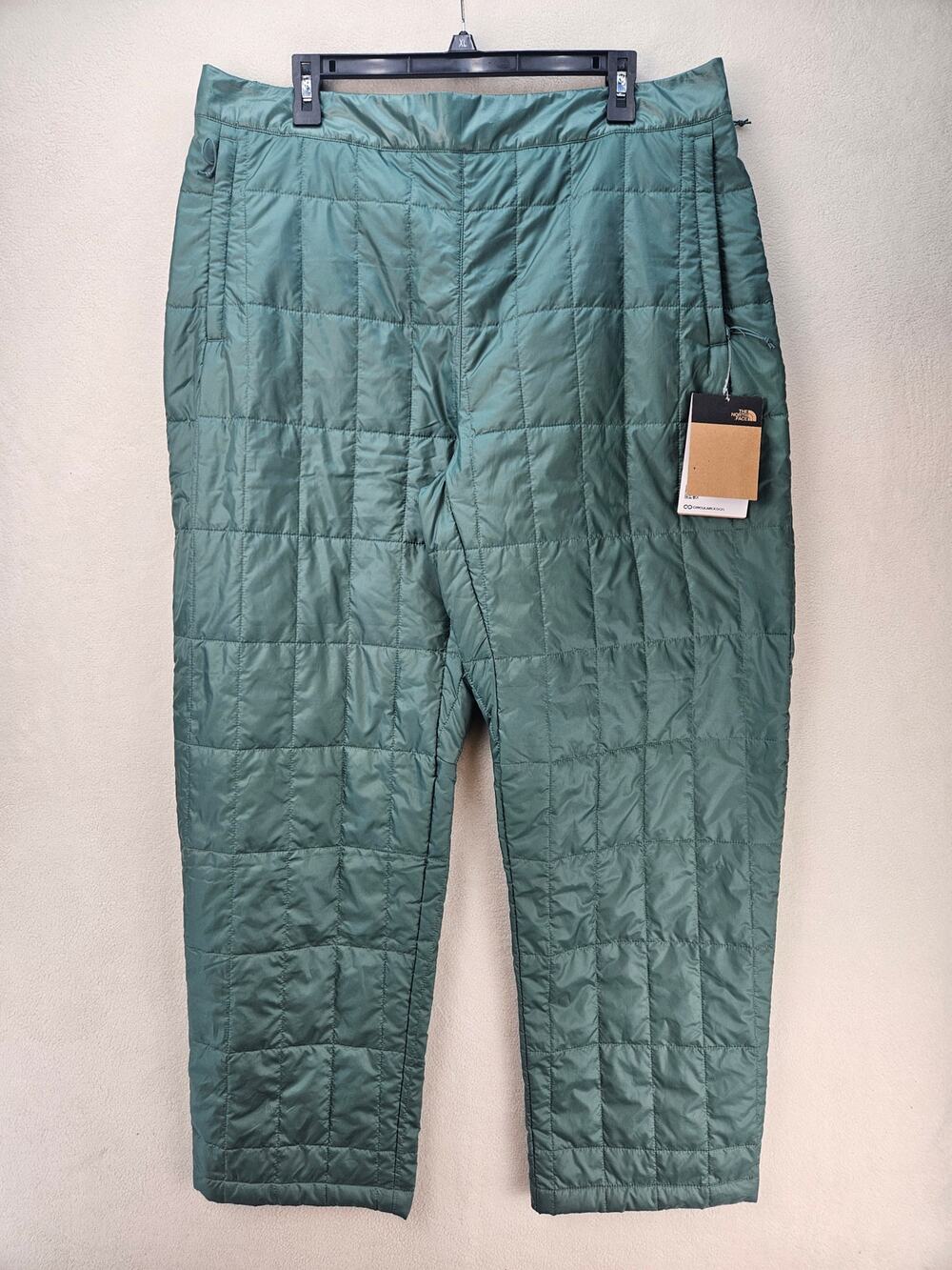 THE NORTH FACE WOMEN'S XXL CIRCALOFT PANT DARK SAGE QUILTED NF0A84JCIOF